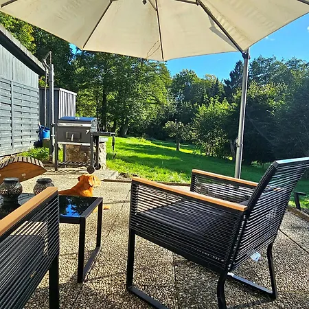 شقة Selker Noor Apartments - 1,4 Ha Naturpark, Privater Terrasse, Bachlauf An Der Selker Wassermuehle